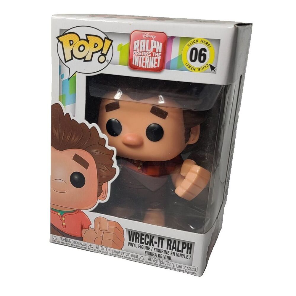 Funko POP! Disney Ralph Breaks the Internet Wreck-It Ralph #6 Vinyl Figure- NRFB